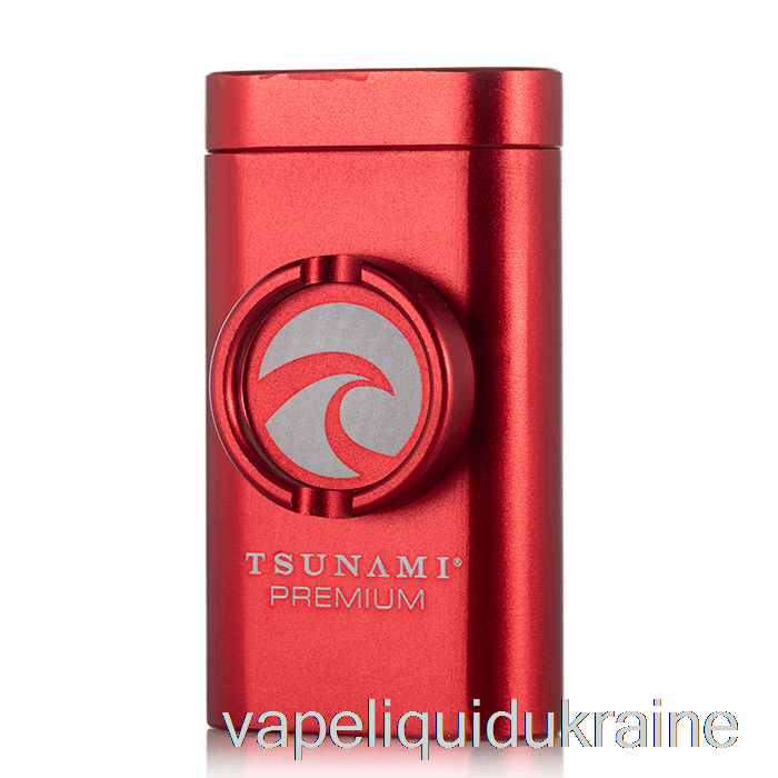 Vape Liquid Ukraine Tsunami Dugout and Grinder Red